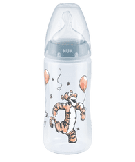 Nuk Steklenička s silikonsko dudo in indikatorjem temperature WINNIE 300 ml