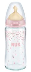 Nuk Nuk First Choice Plus 240 ml steklenička + duda (0-6 m)