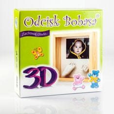 BABY ONO Otroški 3D odtis z 1 okenskim okvirjem
