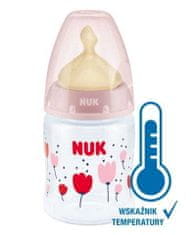 Nuk Nuk FC + steklenička za nadzor temperature 150 ml, roza