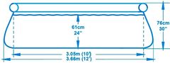 Bestway Fast Set 3,66 x 0,76 m 57274 + filtracijski vložek