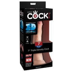 Pipedream Dildo "King Cock Plus Triple Density" - 18 cm (C21343)