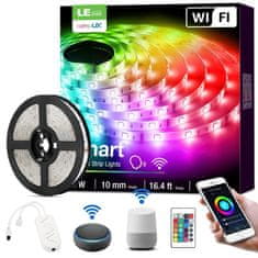 Lepro WIFI 5m Set LED trak RGB IP20 – glasbeni