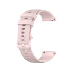 BStrap Silicone Land pašček za Garmin Venu 2S, light pink