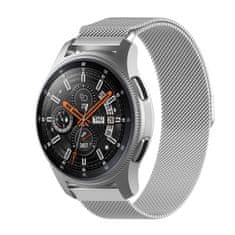 BStrap Milanese pašček za Garmin Venu 2S, silver