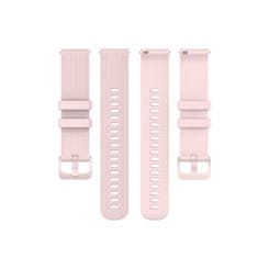 BStrap Silicone Land pašček za Garmin Venu 2S, light pink