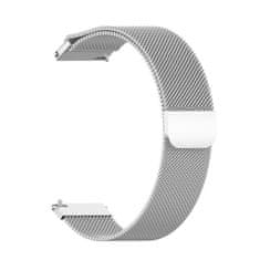 BStrap Milanese pašček za Garmin Venu 2S, silver