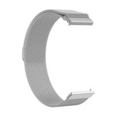 BStrap Milanese pašček za Garmin Venu 2S, silver