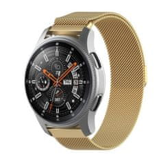 BStrap Milanese pašček za Garmin Venu 2S, gold