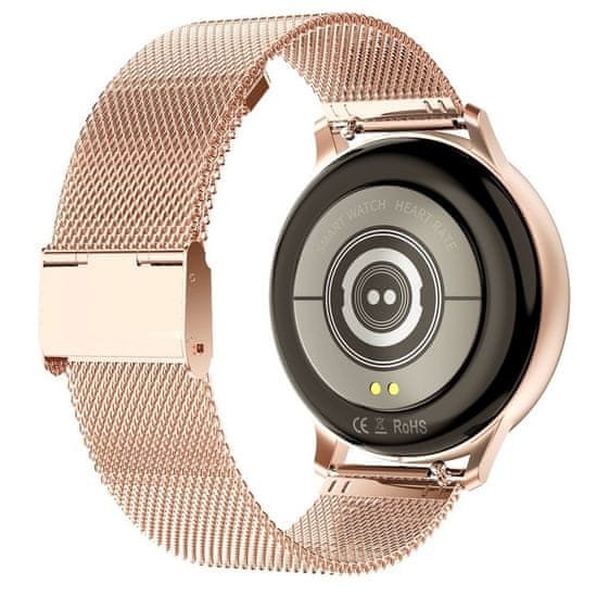 Neogo Milanese pašček 20mm, Rose Gold