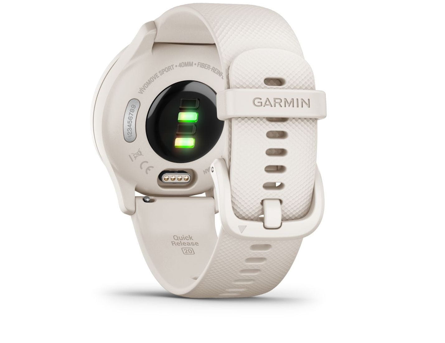 Garmin vivomove Sport pametna ura bela zlata odprta embala a mimovrste
