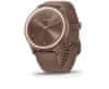 Garmin vivomove Sport pametna ura, Cocoa/Peach Gold
