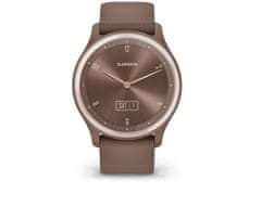 Garmin vivomove Sport pametna ura, Cocoa/Peach Gold