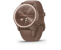 Garmin vivomove Sport pametna ura, Cocoa/Peach Gold