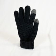 VivoVita  Pletene rokavice za zaslon na dotik - Magic Mittens, črna