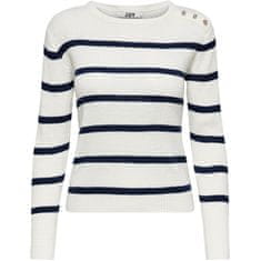 Jacqueline de Yong Ženski pulover JDYDULU 15247504 Antique White (Velikost L)
