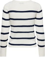 Jacqueline de Yong Ženski pulover JDYDULU 15247504 Antique White (Velikost L)
