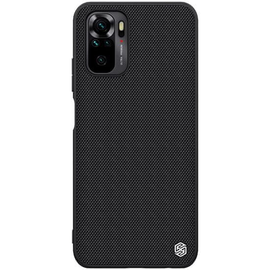 Nillkin robusten ovitek textured case z gel okvirjem in najlonom na zadnji strani xiaomi redmi note 10 / redmi note 10s črn