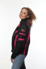 MAXX NF 2400 Ženska tekstilna jakna črno vijolična L