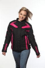 MAXX NF 2400 Ženska tekstilna jakna črno vijolična M