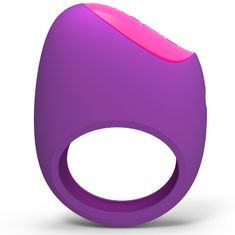 PicoBong Remoji Lifeguard vibrirajoč obroček za penis, vijoličen