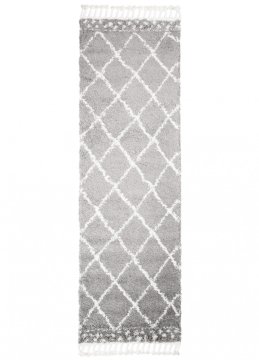 Chemex Preproga Boho Modern Shaggy Soft Sidewalk F128B Kremna Siva