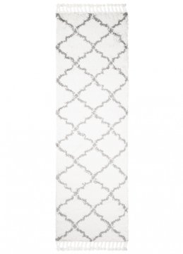Chemex Preproga Boho Modern Shaggy Soft Sidewalk P129A Kremna Siva