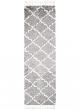 Chemex Preproga Boho Modern Shaggy Soft Sidewalk P129B Kremna Siva