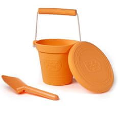 Bigjigs Toys Vedro za plažo oranžno