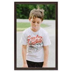 Vidaxl Foto okvirji 3 kosi namizni črni 13x18 cm MDF