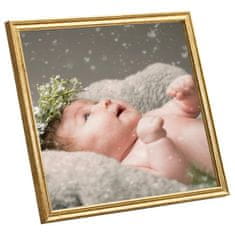 Vidaxl Foto okvirji 3 kosi namiznii zlati 20x20 cm MDF