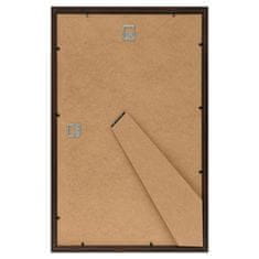 Vidaxl Foto okvirji 3 kosi namizni črni 13x18 cm MDF