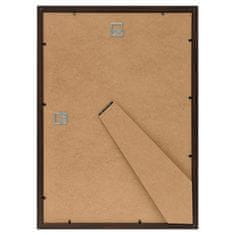 Vidaxl Foto okvirji 5 kosov stenski/namizni črni 29,7x42 cm MDF