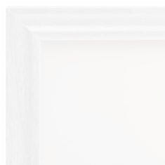 Vidaxl Foto okvirji 5 kosov stenski/namizni beli 21x29,7 cm MDF
