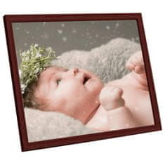 Vidaxl Foto okvirji 3 kosi stenski/namizni temno rdeči 21x29,7 cm