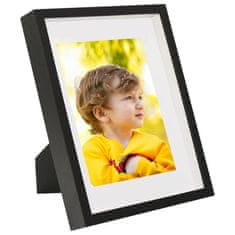 Vidaxl 3D foto okvirji 5 kosov črni 21x29,7 cm za 15x20 cm slike