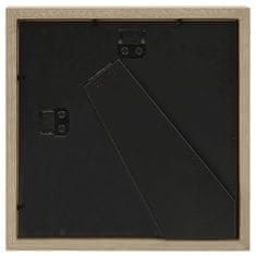 Vidaxl 3D foto okvirji 5 kosov naravni 28x28 cm za 20x20 cm slike