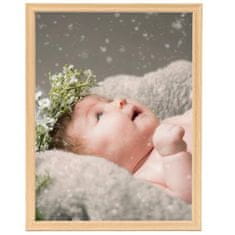 Vidaxl Foto okvirji 10 kosi namizni svetel hrast 18x24 cm