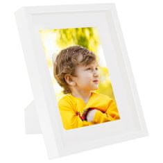 Vidaxl 3D foto okvirji 3 kosi beli 21x29,7 cm za 15x20 cm slike