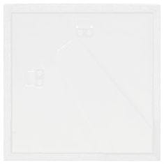 Vidaxl 3D foto okvirji 5 kosov beli 28x28 cm za 20x20 cm slike