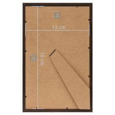 Vidaxl Foto okvirji 5 kosov namizni črni 13x18 cm MDF