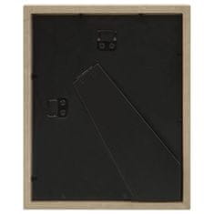 Vidaxl 3D foto okvirji 3 kosi naravni 20x25 cm za 13x18 cm slike