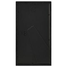 Vidaxl 3D foto okvirji 5 kosov črni 18x35 cm za 3x(10x15 cm) slike