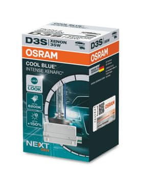 Osram ksenonska žarnica D3S XENARC Cool Blue Intense NextGeneration 6200K +150% 1 kos