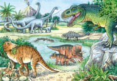 Ravensburger dinozavri v naravnem okolju, 2x24 delov