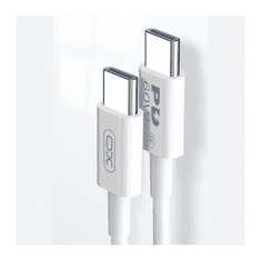XO Kabel USB-C na USB-C NB-Q190B 2m 60W bel