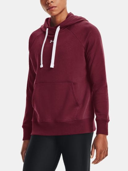 Under Armour Pulover Rival Fleece HB Hoodie-RED
