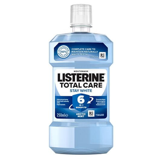 Listerine Ustna voda z belilnim učinkom Total Care Stay White
