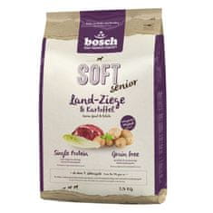Bosch Plus Soft Senior hrana za pse, brez žitaric, 2,5 kg, koza & krompir
