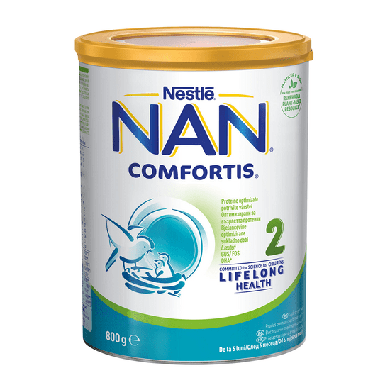NAN Comfortis 2 nadaljevalno mleko za dojenčke, 800 g
